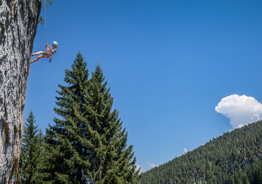 escalade à Megève reservation-debutant
