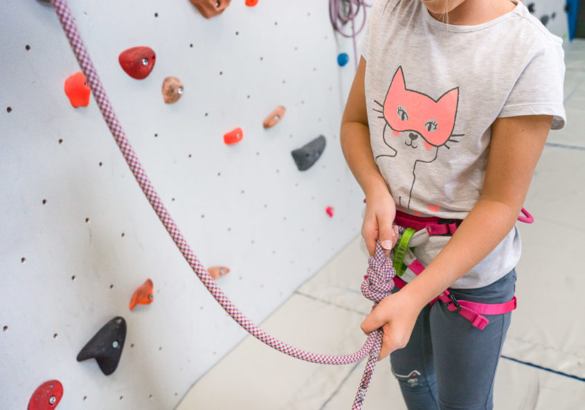 escalade enfants megeve