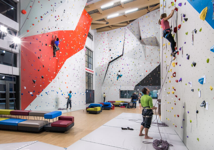 mur escalade megeve soir